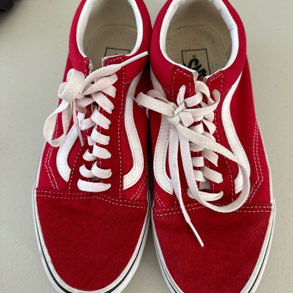 Red Vans
